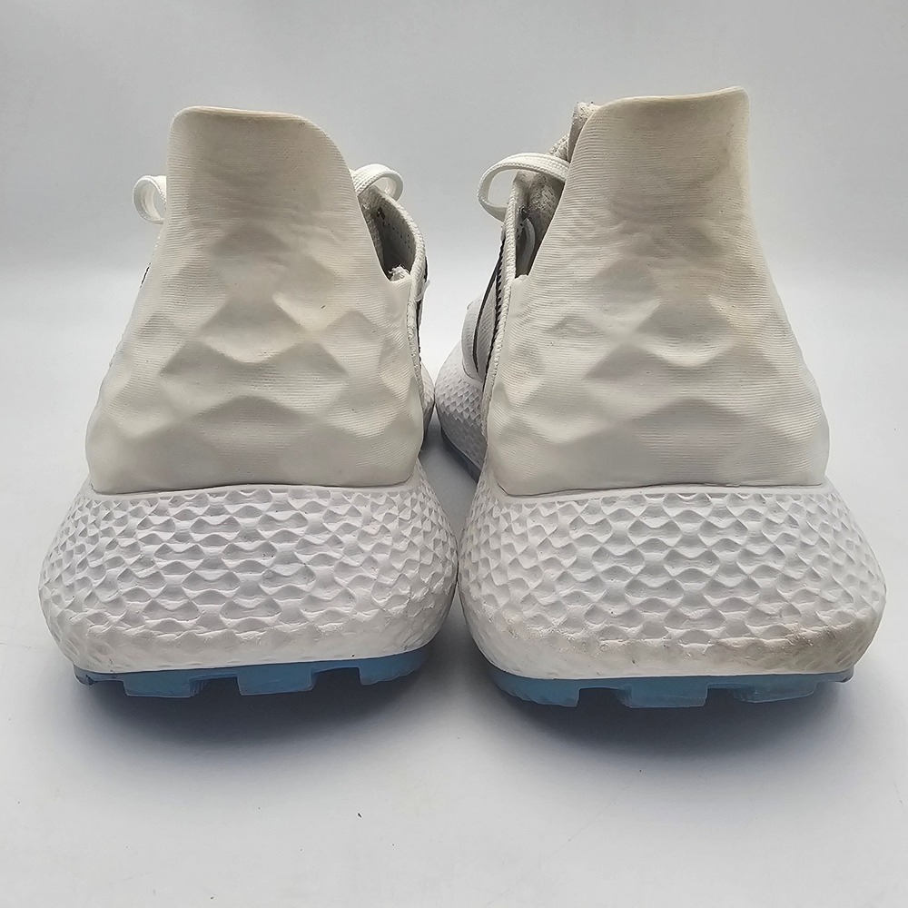 G/FORE MG4+ Golf Shoes Mens 10.5 Snow White Knit Sneakers G4MF21EF40 - Picture 9 of 13